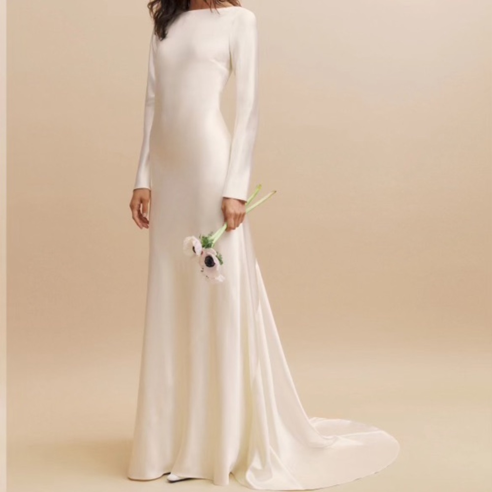 Reformation Adwen Silk Dress